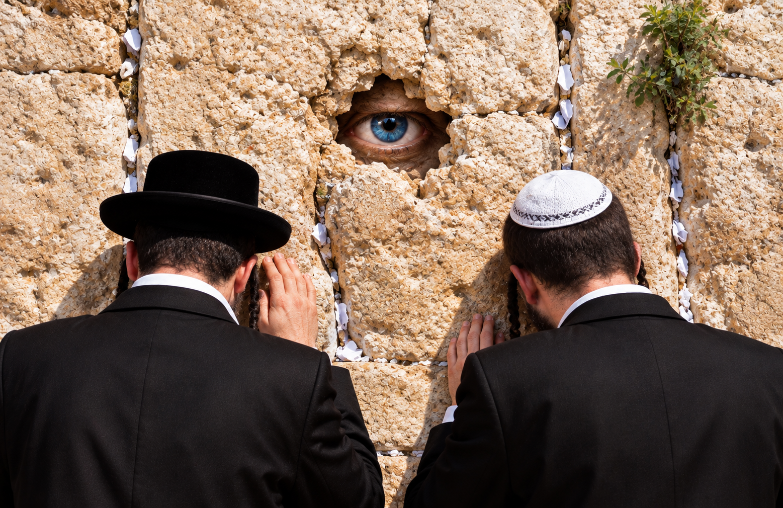 At the Wailing Wall (Version 2)